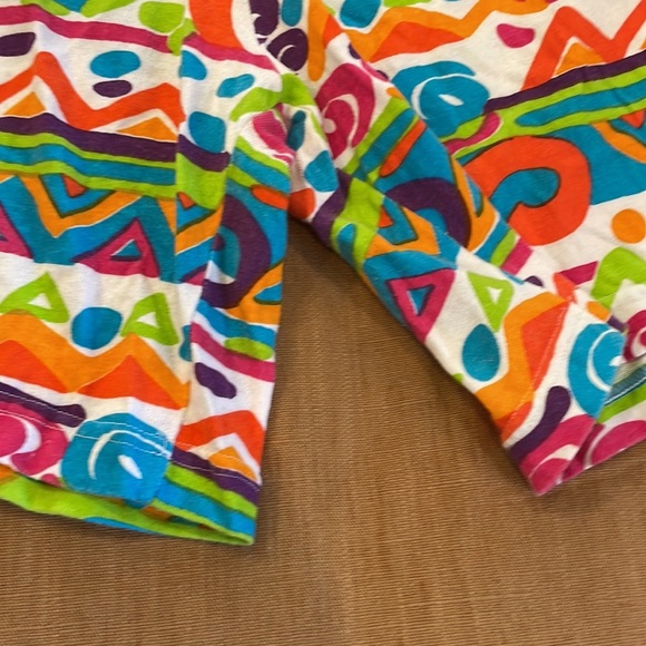 Abernathy Sport vintage abstract 90’s Y2K Fresh Prince shorts - Picture 2 of 6